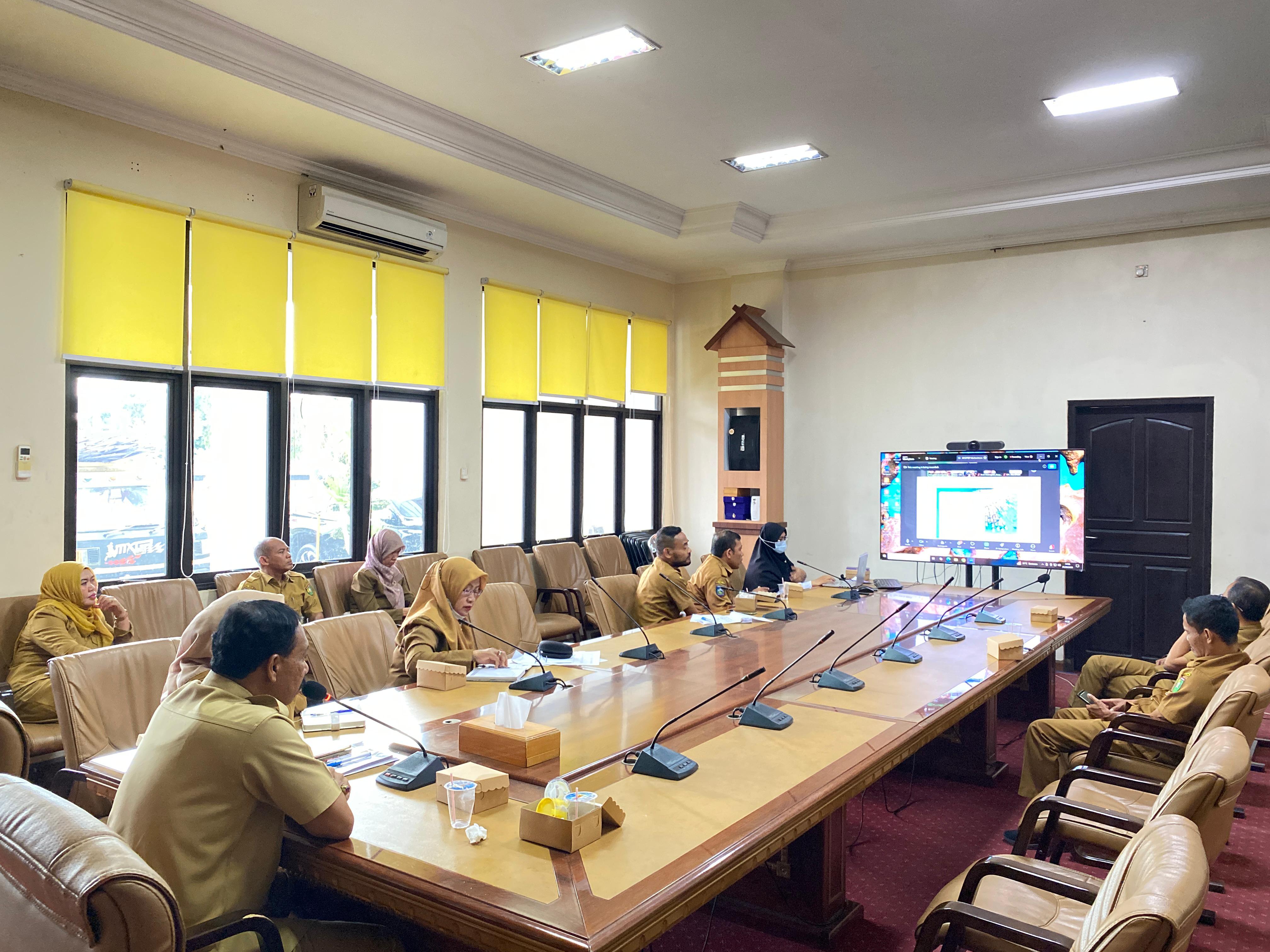 DPMPTSP Sumbawa Jalin Audiensi Virtual dengan IIPC Abu Dhabi Bahas Peluang Investasi